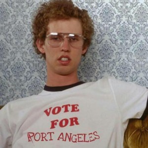 A Napoleon Dynamite meme supporting Port Angeles. - Photo courtesy of Facebook