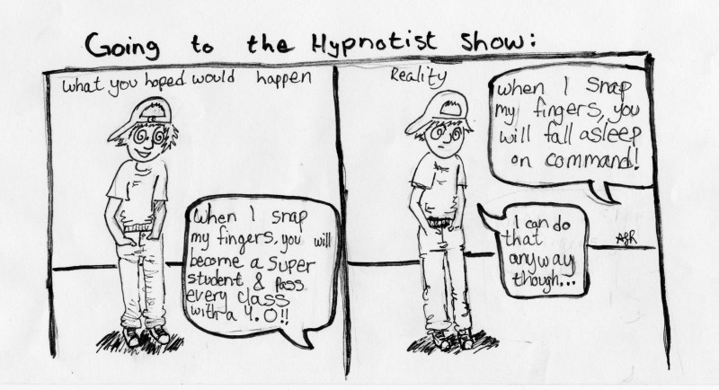 Hypnotist Cartoon