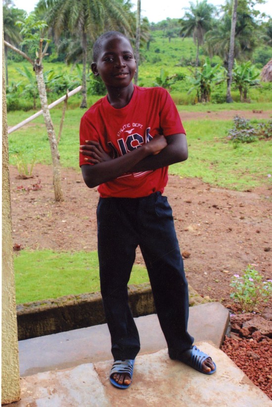 ASC beneficient Alhassan Turay, from Sierra Leone Photo courtesy of Sydney Roberts