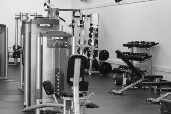 Current gym equipment in the Fitness Center - Photo by Mike Drake