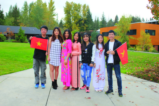 From left: Quan Anh Dao, Linh Gia Tat, Anh Tu Nguyen, Hoai Nguyen, Truc Thanh Nguyen, Yen Bui, Hai Duc Nguyen - Photo by Ivan Sitohang