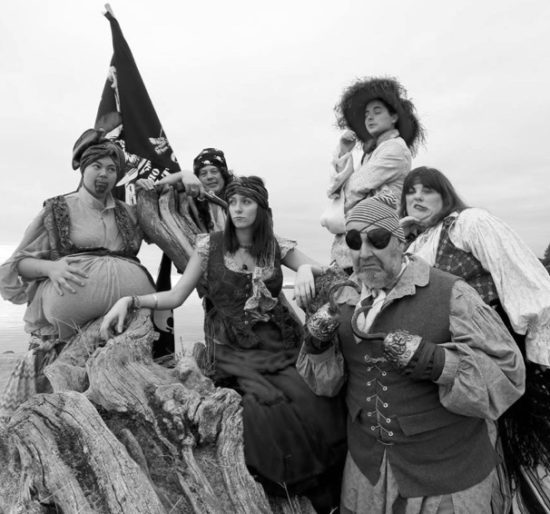 From left: Marissa LeeAnn Rose Wilson, Richard Stephens, Brianna Miles, Mark Valentine (foreground), Steven Canepa and Laci Trussell - Courtesy of Lara Starcevich